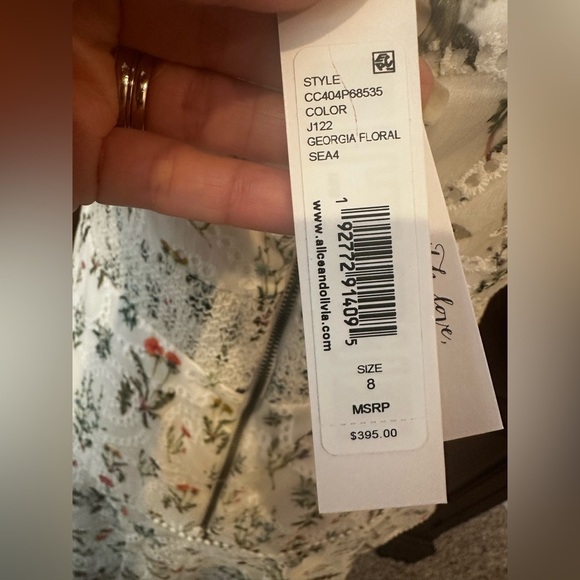 Alice + Olivia Floral Ruffle Mini Dress - Picture 8 of 10